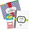 Barker Creek Nautical Chevron On-Trend Organizer Set, Multi-Design Set, 92/Set 4093 - alternate 5
